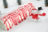 White Chocolate, with Raspberry & Meringue Yule Log
