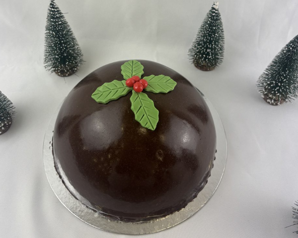 Salted Caramel, with Milk Chocolate Dome